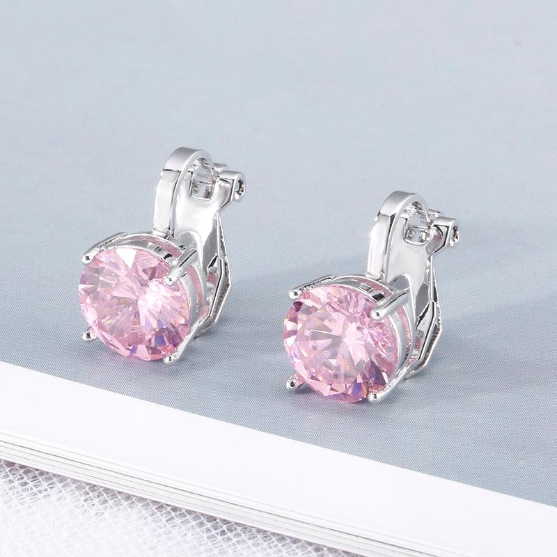 Korean Earless Zircon Earrings: Luxury, Painless, Fashionable Clips