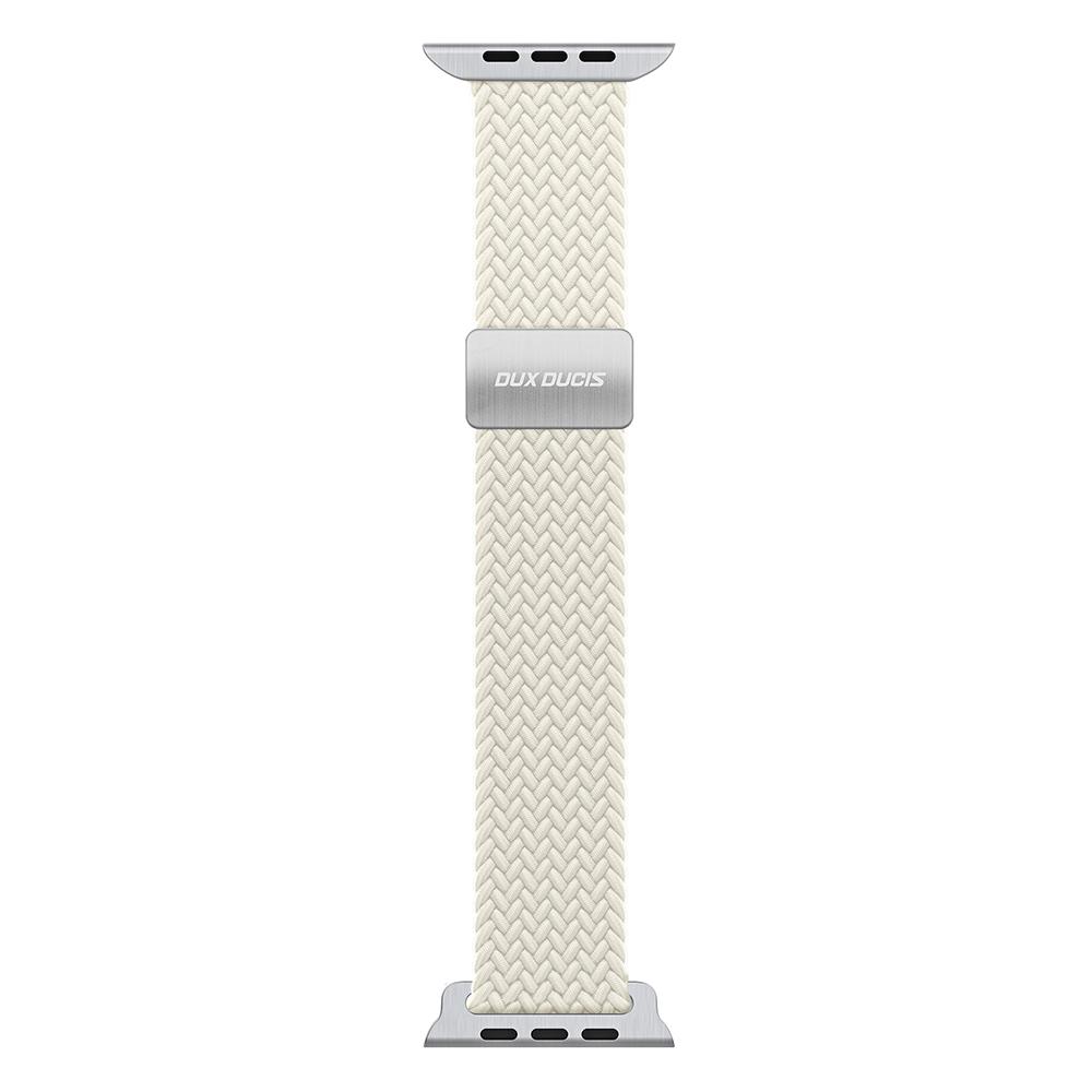 

DUX DUCIS Ultra Series Watch Band For Apple Watch Series 11 10 42mm/9 8 7 41mm/SE3 SE2 SE 6 5 4 40mm/3 2 1 38mm Elastic Nylon Magnetic Strap F