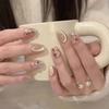 Handmade Patch Manicure Advanced Sense Cute Cat Eyes Sweet Manicure Feminine
