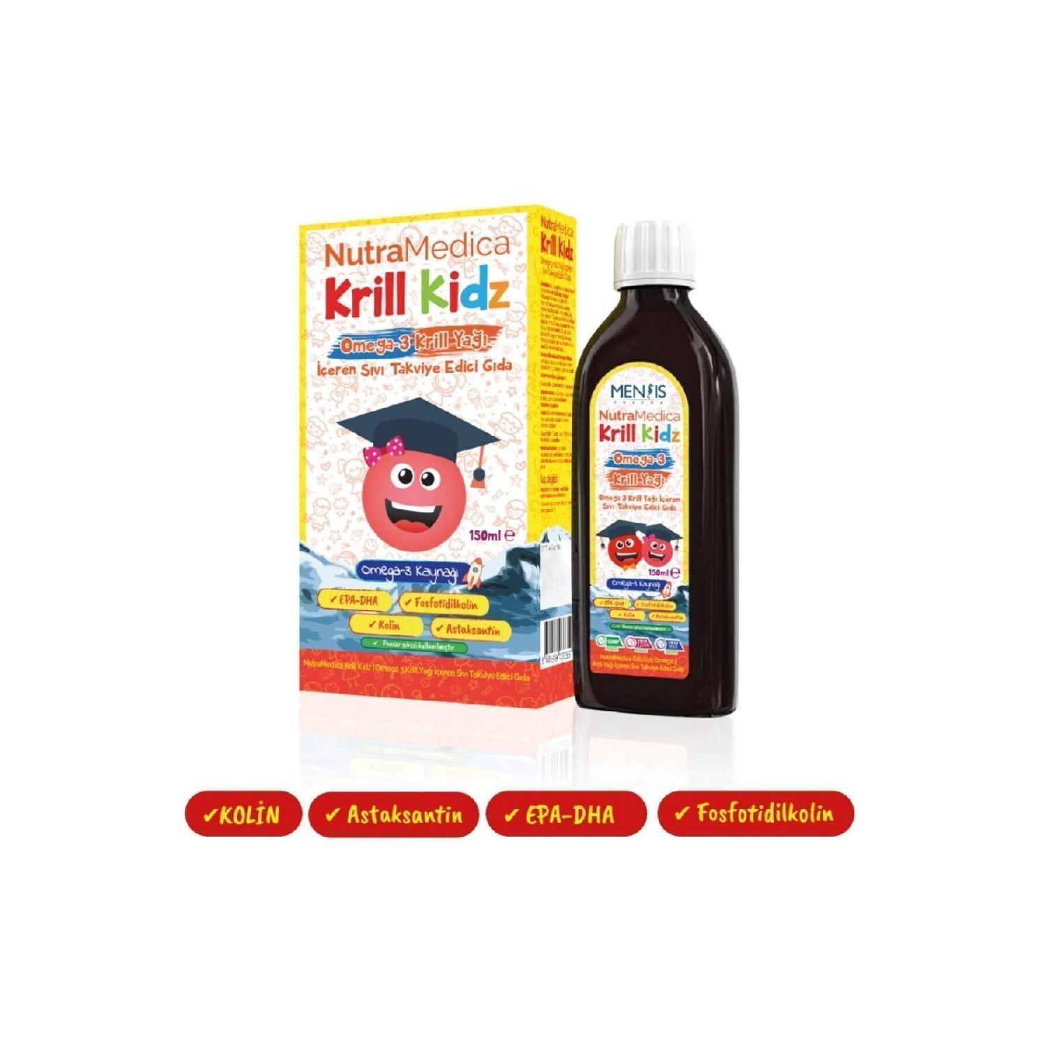 

Nutrammedica Krill Kidz Omega-3 150 Ml Syrup