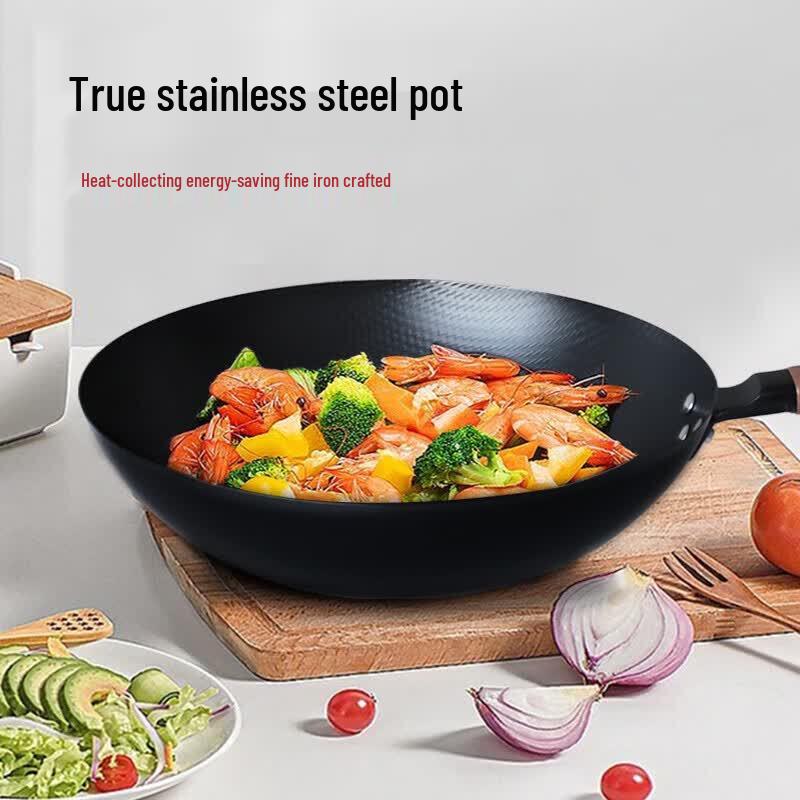 Yileya Non-Stick Iron Stir-Fry Wok