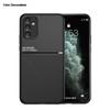 Luxury Car Case For Samsung Galaxy A15 5G Cover A14 A13 4G A12 A 15 14 13 SM-A156B/DS Soft Solid color Magnetic Phone shell on