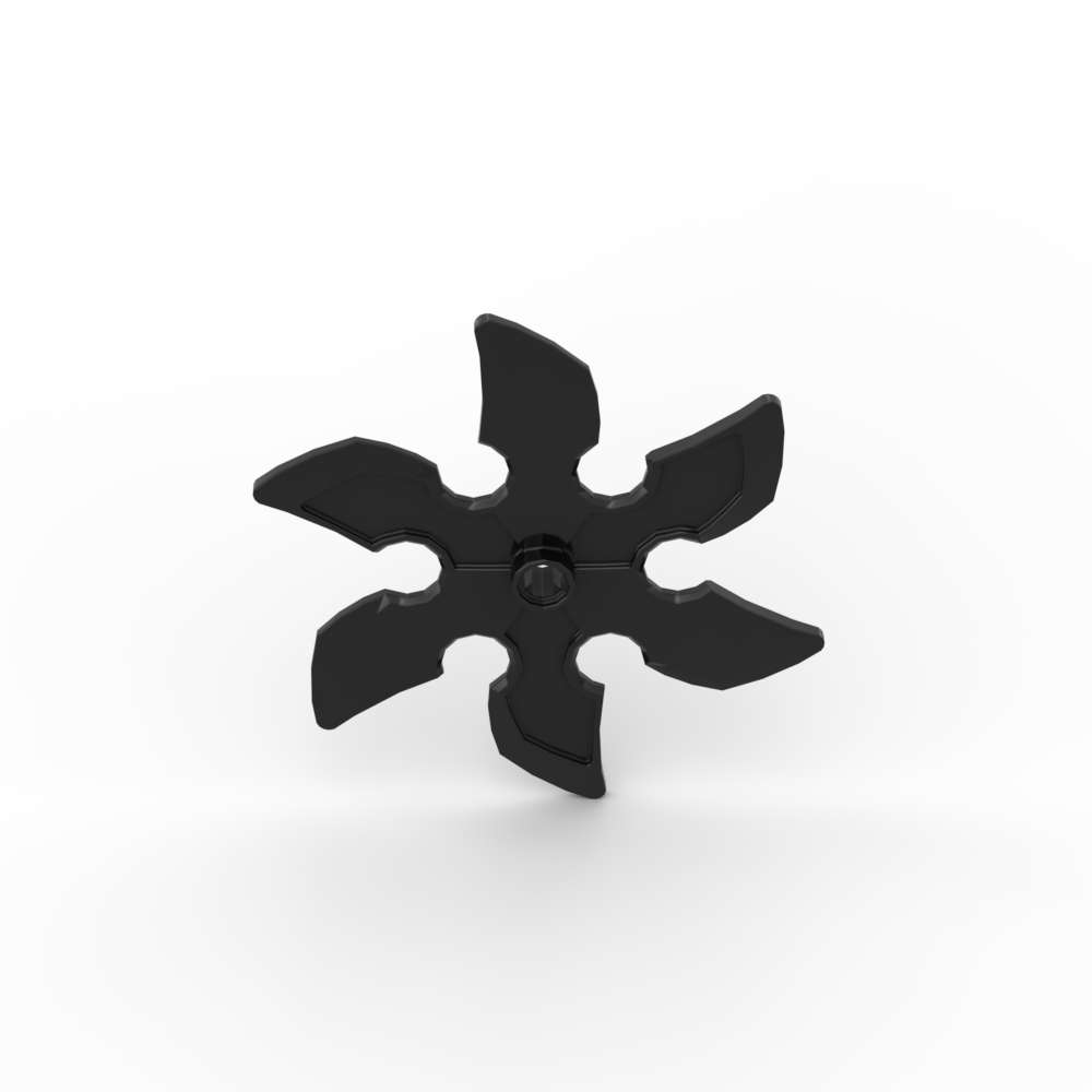 Non-Toxic Moc 1Pcs 41125 Circular Saw Blade Darts Building Blocks Kit With Pin Hole And Six Teeth Bricks Educational Diy Toy Children Gift