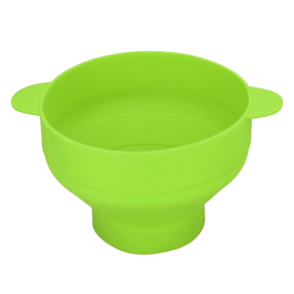 Duży pojemnik do robienia popcornu do mikrofalówki z uchwytem pokrywki Bez BPA Składany 40 stopni Celsjusza Do +230 stopni Celsjusza DIY Silikon spożywczy