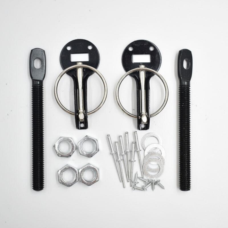 Car Hood Lock Universal Mount Bonnet Hood Pin Racing Sport Car Engine Protector Modified Accessories