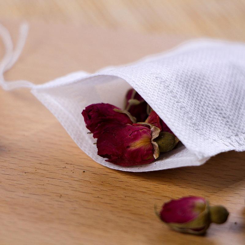 300 Pcs Tea Bags Bags For Tea Bag Infuser With String Heal Seal Sachet Filter Paper Teabags Empty Tea Bags Strainer