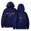 Mens Womens Hoodies Sweatshirt Milan Printing Pullover Casual Jogging High Quality Mens Clothing Daily Tracksuit Y2k Tops 2025