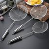 Large Stainless Steel Long-Handled Ladle & Skimmer for Hot Pot, Fried Food, and Noodle Straining