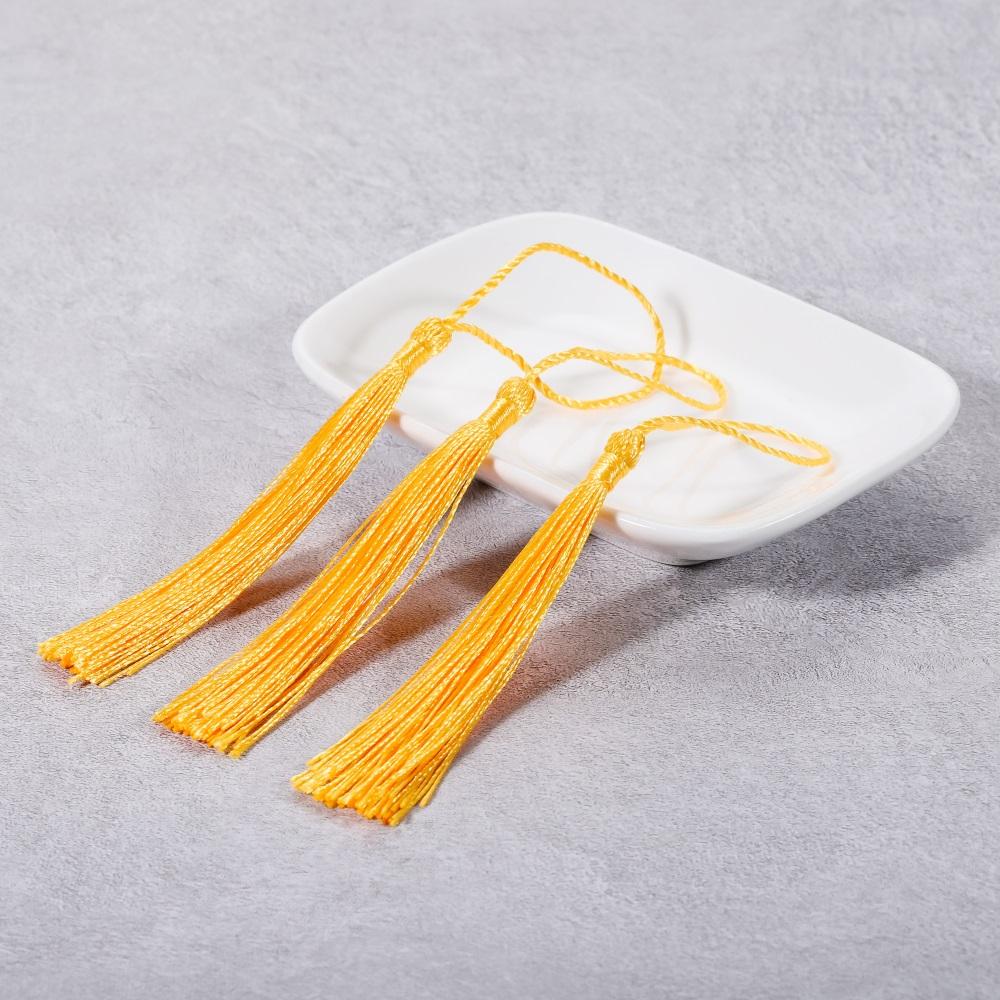 10Pcs/Pack Fringe Trim Sewing Curtains Hanging Rope Silk Tassels Jewelry Accessories DIY Wedding Decor Supplies Wholesale