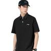 Li Ning Pure Cotton Summer Solid Color Retro Casual Loose Polo Shirt Men tops ASPL723-1