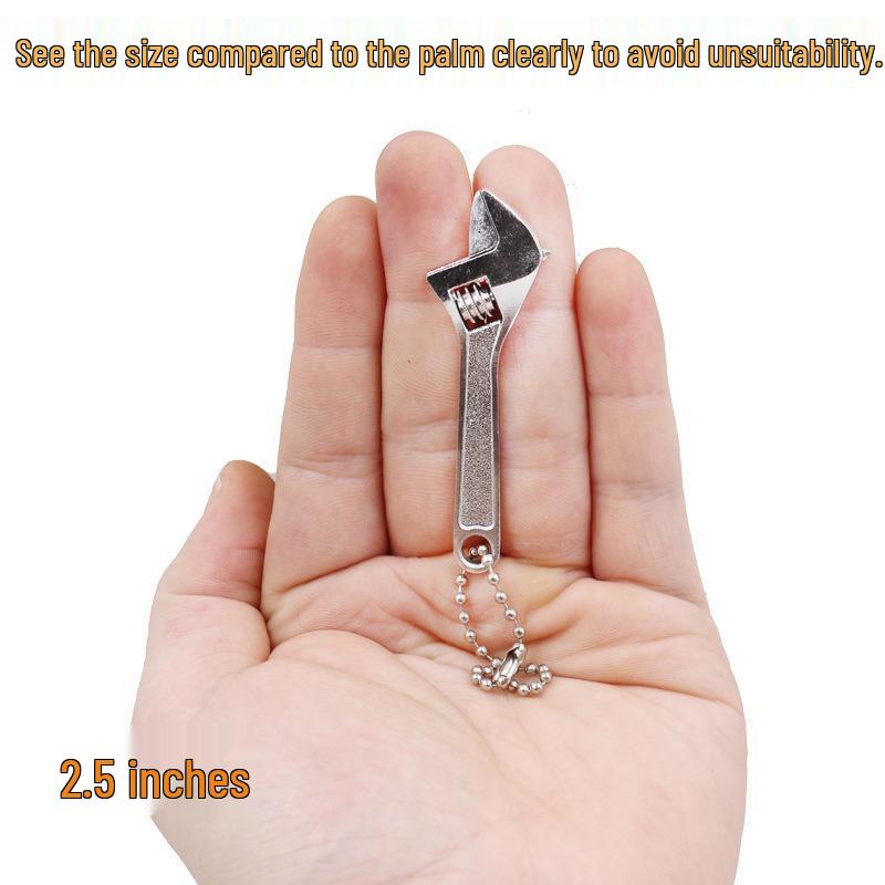 Cross-Border Mini Adjustable Wrench - 2.5 to 12 Inch Multifunction Tool
