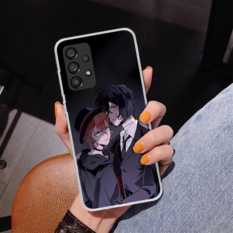 Bungo Stray Dogs Double Black Phone Case For Samsung Galaxy A17 A16 A15 A14 A13 A57 A56 A55 A54 A53 A37 A36 A35 A34 A33 A26 A25