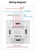 Smart WiFi Wall Timer Light Switch - Alexa/Google Compatible, RF/APP/Touch Control