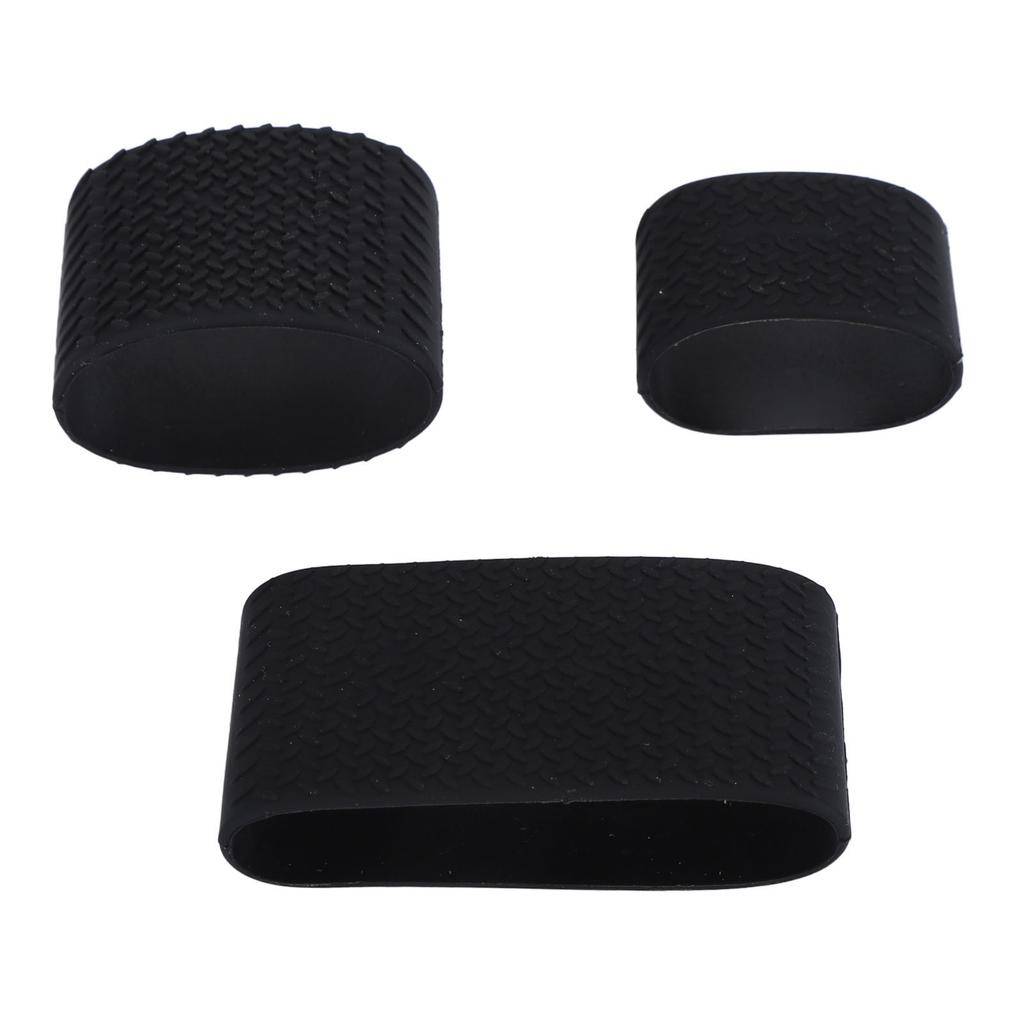3PCS Clipper Grip Multifunctional Silicone Anti Slip Clipper Ring Sleeve Hairdressing Tool for Styling and Trimming