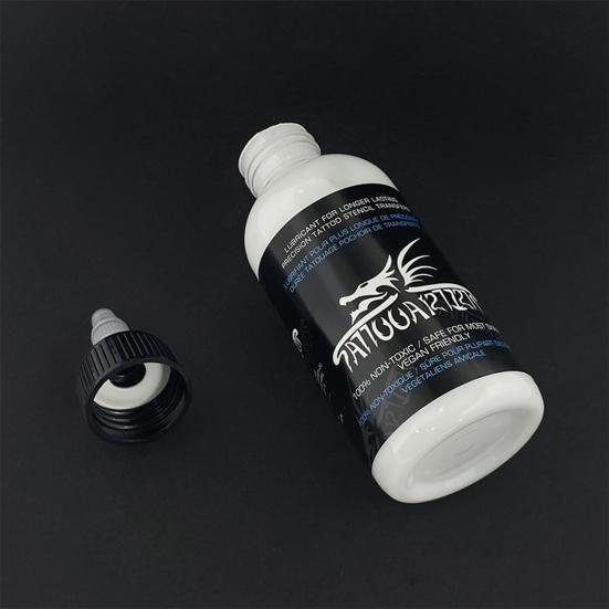 30/125/250ML Tattoo Transfer Gel Quick Dry Long Lasting Professional Tattoo Stencil Gel Thermal Copier Tattoo Transfer Stuff Solution Cream for Tattoo