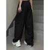 Elegante Damen-Jogginghose mit Schmetterlingsdruck - Hose mit elastischem Bund, weitem Bein und Kordelzug, modische und bequeme Hose