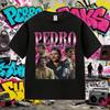 Summer Vintage Pedro Pascal Movie Graphic Men's Women Harajuku Short Sleeve 100% Pure Cotton Pr