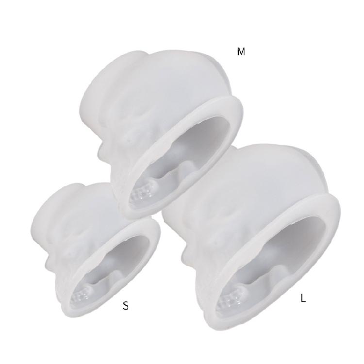 3D Skull Resin Mold Flexible Silicone Skull Head Mold Halloween Home Decorations