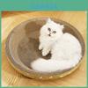 Durable And Wear-resistant Cat Scratching Board Round Shape Medium Size 40*8cm Made Of Corrugated Paper