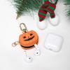 In-Stock 3D Pumpkin Pendant Keychain: Stylish Mini Bag Charm for a Personalized Halloween Gift
