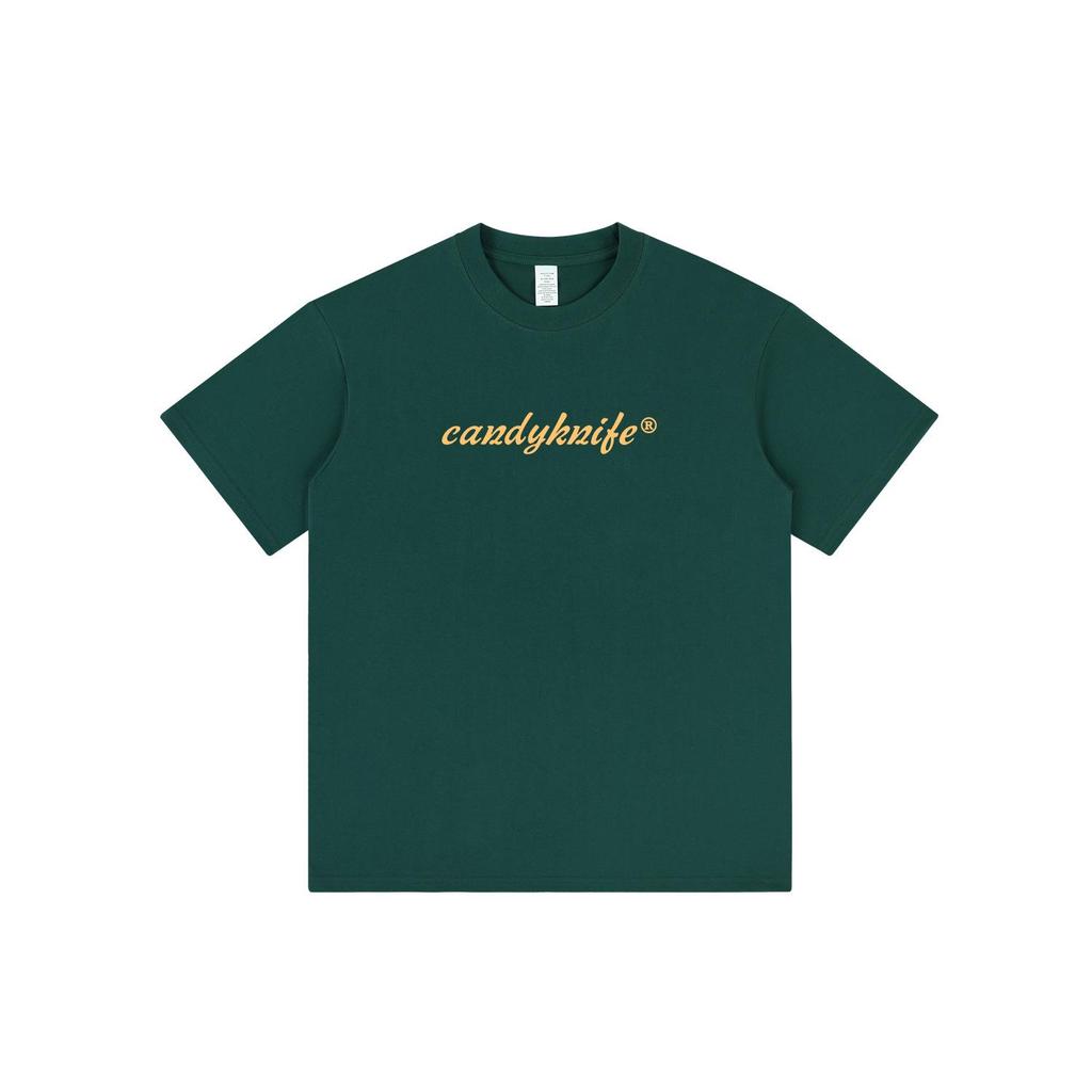 Trendy Unisex Simple Print Cotton T-Shirt - Short Sleeve Summer Style