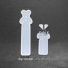 DIY Epoxy Crystal Fish Tail Bookmark Mold - Cute UV Resin Ruler & Mirror Mold for Jewelry