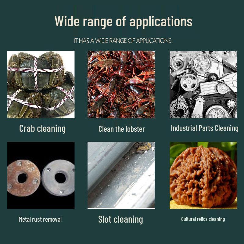 Steel Wire Brush for Industrial Rust Removal - Mini Copper & Stainless Steel Hard Bristle Cleaning Brush.