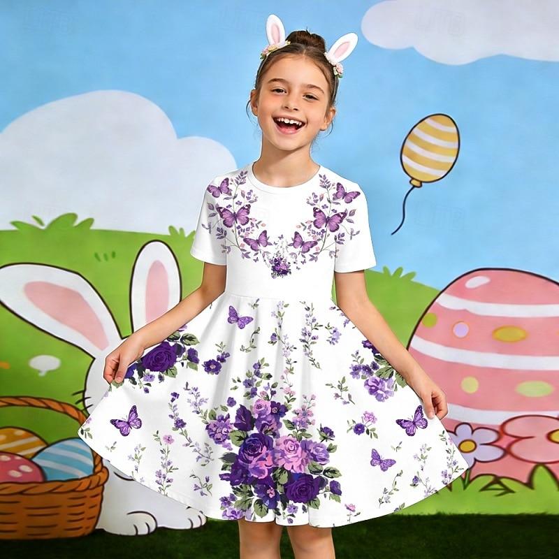 

Детская мода Летние повседневные платья Платье для девочек на вечеринку Летний детский наряд принцессы для пляжа Повседневная ночная рубашка 100