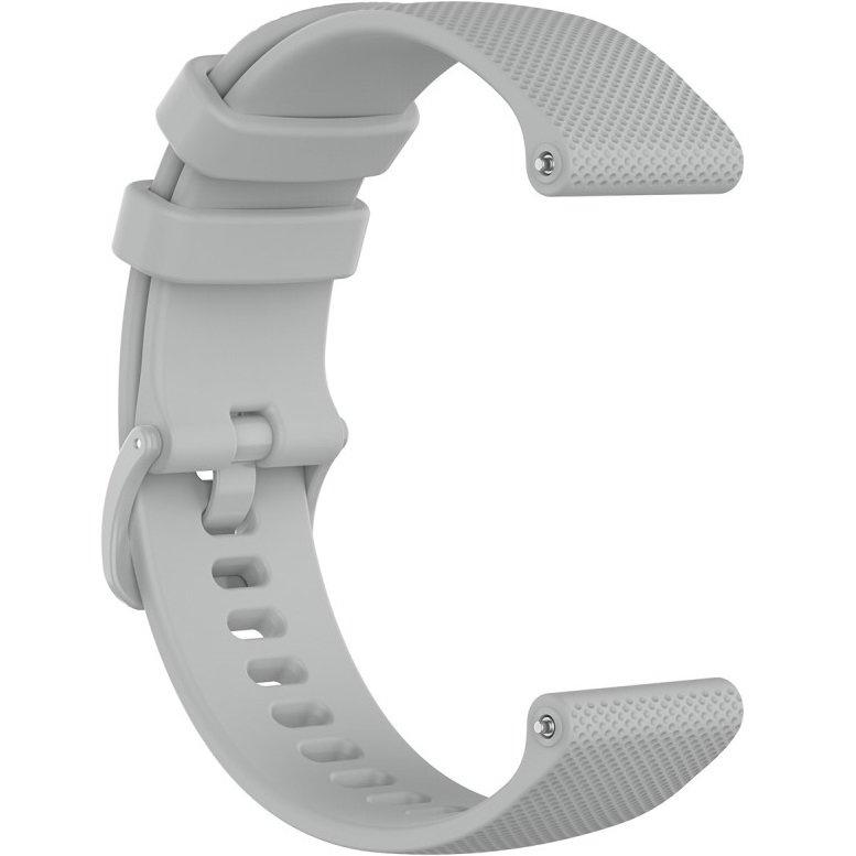 Universal Silicone Strap 18mm, Gray