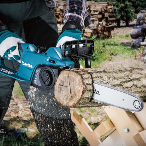 Vodicí lišta pro elektrickou motorovou pilu Makita 300 mm modrá, kabel AC100V 5 m MUC3041