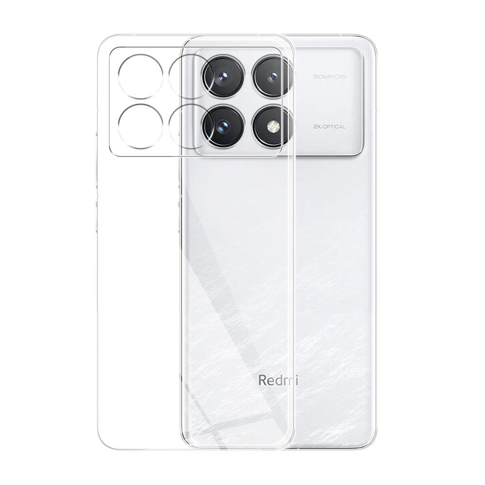 For Redmi K70 Pro Case Clear Soft Silicone Phone Case Cover or Redmi K70E K60E K60 Ultra Coque Redmi K60 Pro Redmi K50 Pro Funda