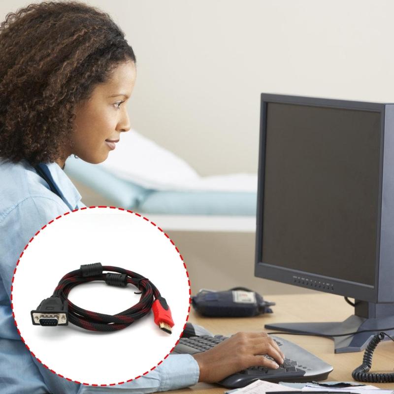 1.5M To VGA Cable Material Transmission For PC