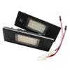 Luz LED de Matrícula Luz de Matrícula 1 Par Coche Luz LED de Matrícula para