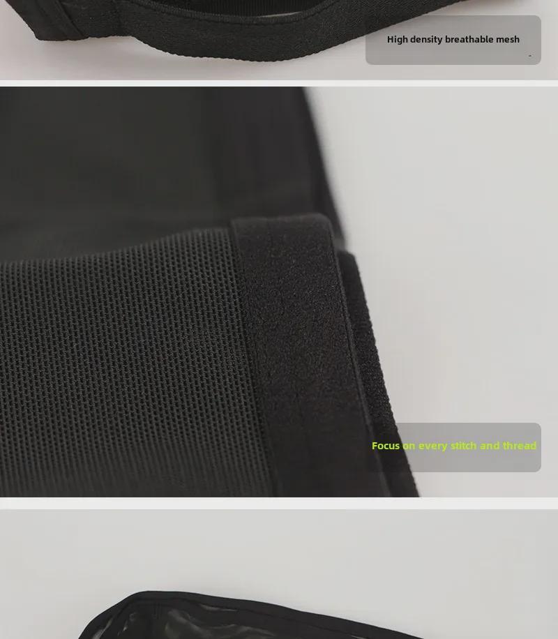 Breathable Marathon Waist Bag with Water Bottle Holder for Running & Cycling