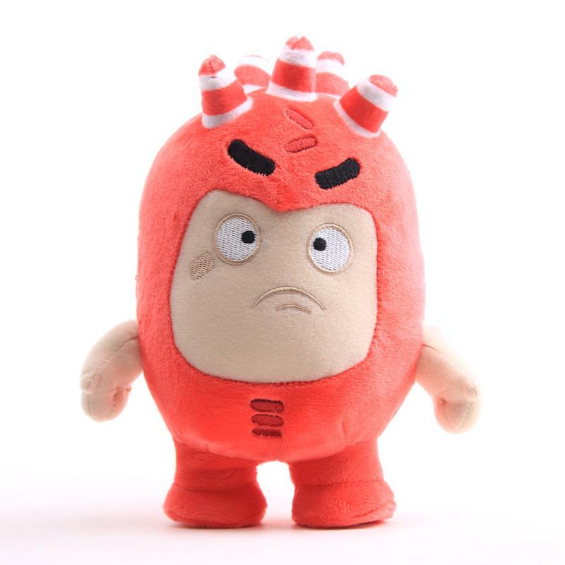 18cm Cartoon Oddbods Plüschtiere Anime Charakter Plüschtier Fuse Pogo Bubble Slick Zeke Jeff Kuscheltier für Kinder Geburtstagsgeschenk