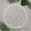 Round Lace Head Scarf Veil for Girl Hair Scarf Hair Decors Church Hair Scarf Headbands Ethnic Wedding Bride Headpiece