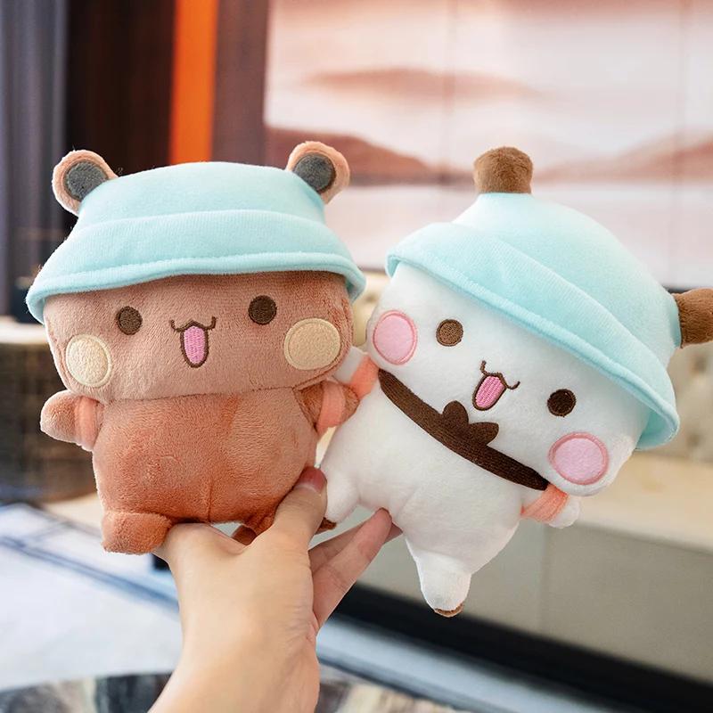 Cute Yier Bubu Dudu Plushies Stuffed Animal Panda Bear Dolls Lovely Cartoon Xmas Gifts Girlfriend Cuddly Plush Toy