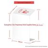 2-Pack 4kg Stainless Steel Fire Extinguisher Cabinets for Hotel, Mall, or Fire Station