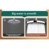 25cm Top Spray Large Water Volume Booster Shower Head Pressurized Single Head Home Bathroom Shower Head Set