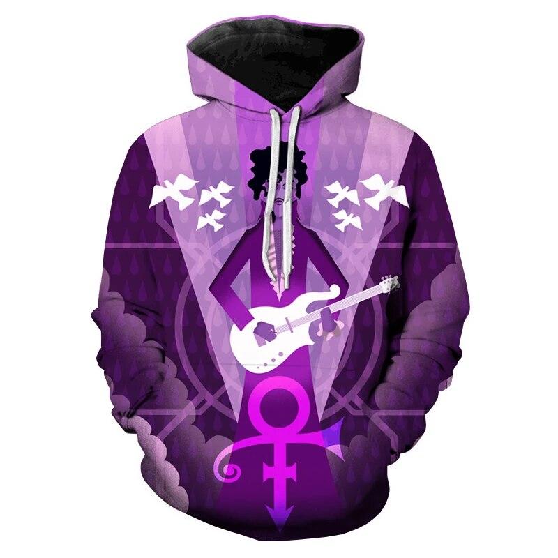 Prince Rogers Nelson 3D Printed Hoodies Men Women Casual Fashion Sweatshirts Oversized Hoodie Kids Pullovers Tracksuit Clothing