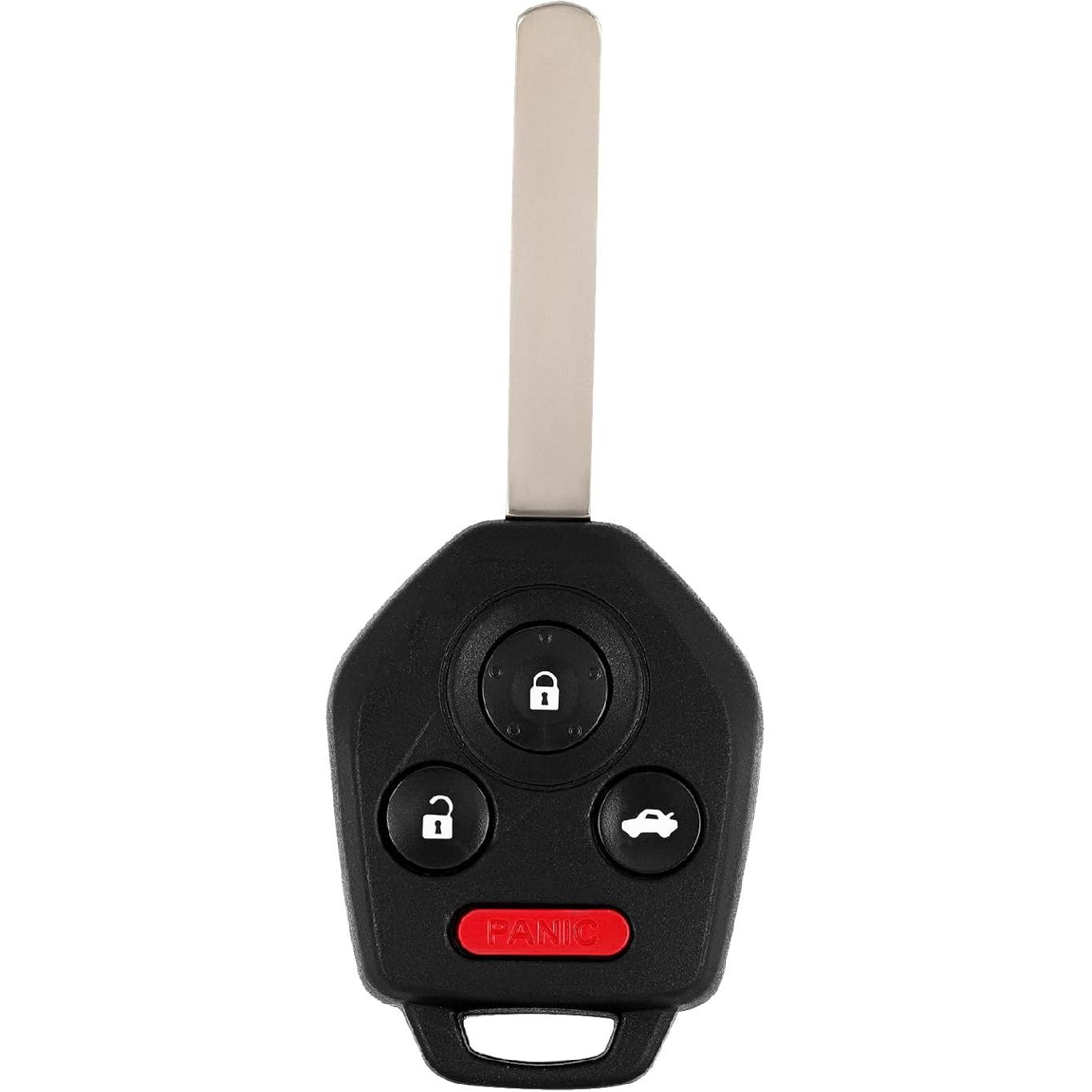 

OCPTY 1 X Flip Key Entry Remote Control uncut Key Fob Transmitter Replacement for Subaru Legacy 2010-2014 for Subaru Outback 10 11 12 13 14 CWTWBU766