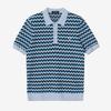 [Sharp] Boucle Jacquard Knit Shirt (146) Afpm2417636-146