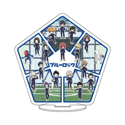 A3 TV Anime Blue Rock 05 Collective Design Character Acrylic Figure [Graph Art]