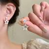 Luxury Zirconia Star Stud Earrings: Lightweight, Exquisite Dangle Design for Women, 2026