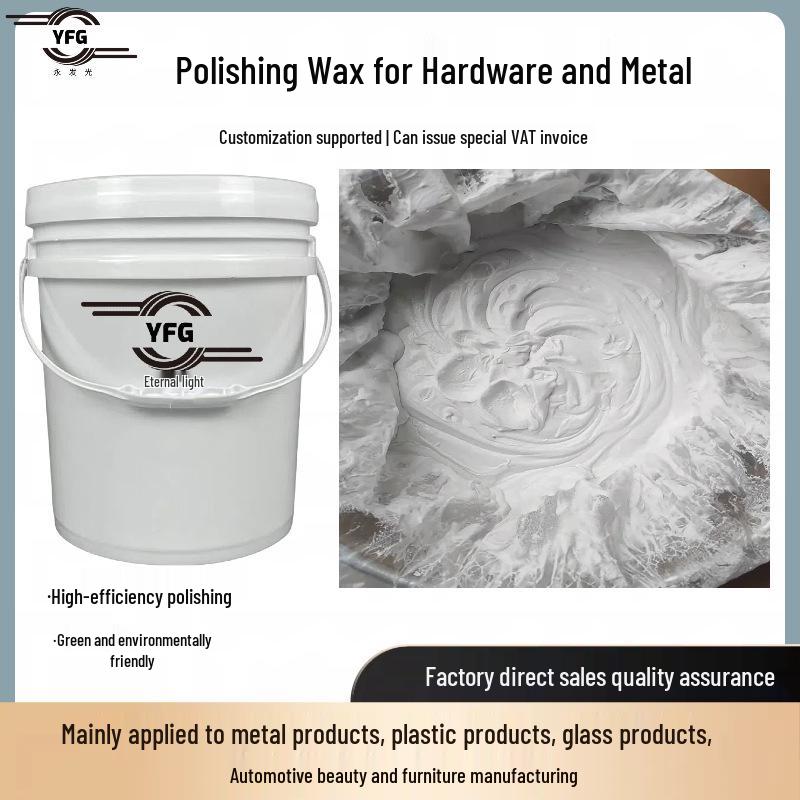 Stainless Steel Polishing Liquid Wax - Coarse, Medium, Fine, and Mirror Finishes