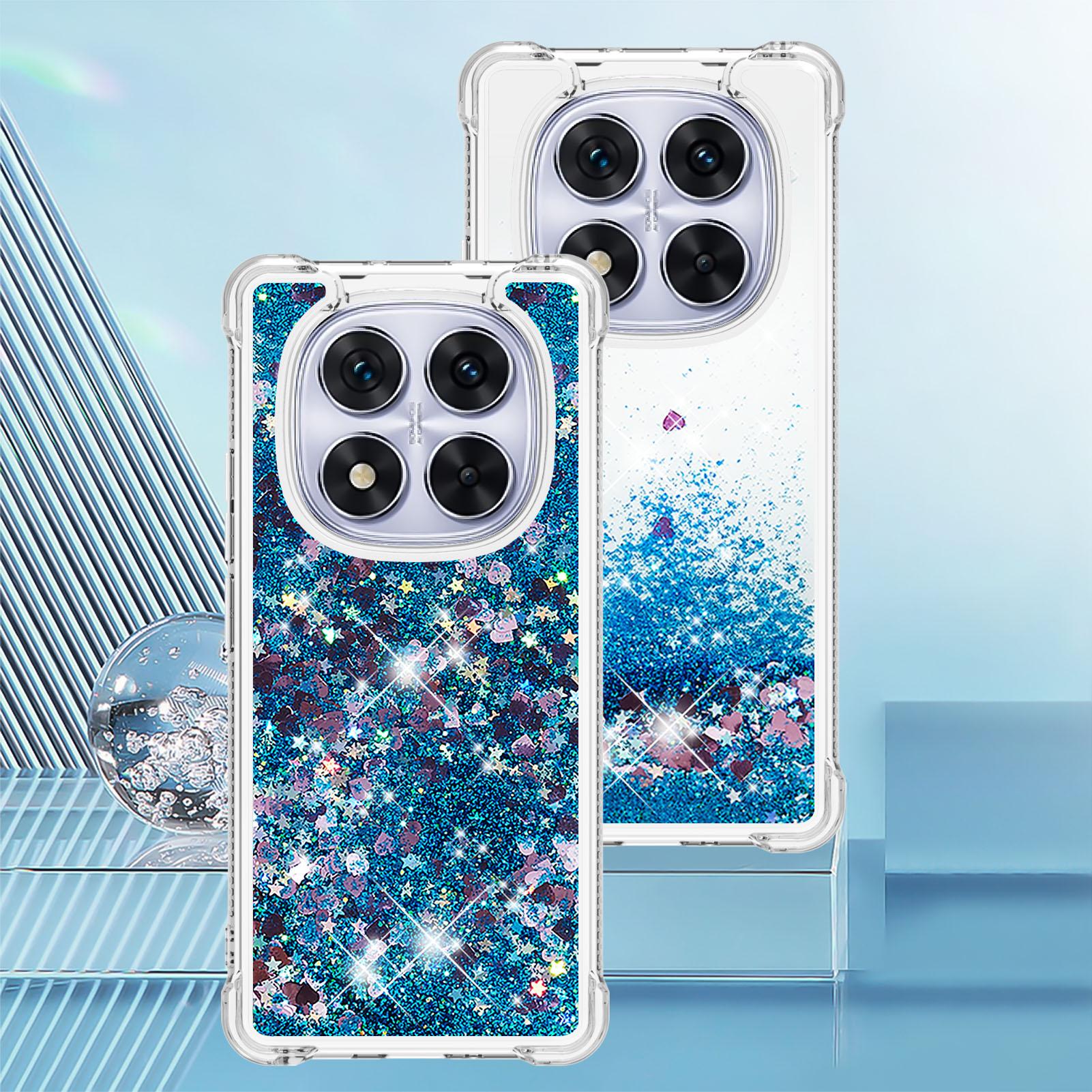 

Блестящий Жидкий Чехол-Блестка с Песком для Xiaomi Redmi Note 14 Pro 5G Note14 14C Poco C75 Противоударный Милый Прозрачный Чехол для Девочек Redmi Note 14 Pro 5G