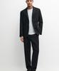 Masimodutti Linen Suit Pants