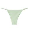 Women Mesh Sheer Panties Adjustable Strap Low Waist Breathable Seamless Underwear Lingerie Briefs