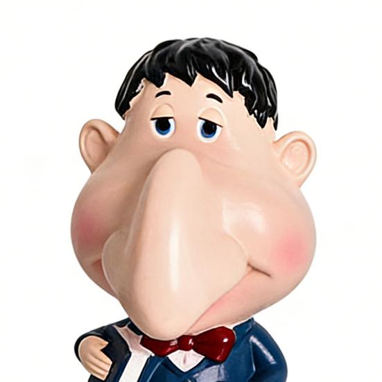 Mężczyzna z dużym nosem Uchwyt na okulary Stojak na okulary Figurka Nauczyciela Statua Dekoracja biurka Uchwyt na okulary przeciwsłoneczne Stojak na okulary