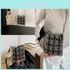 Elegant Simulation Pearl Weaving Design Women Casual Shoulder Bag For Casual Daily Use